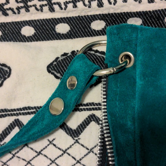 Vintage Real Suede Purse - Picture 6 of 7